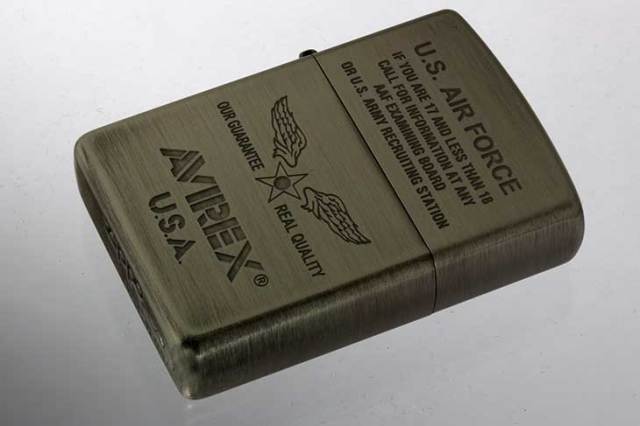 Zippo ジッポー 絶版・1999年製造 U.S. AIR FORCE AVIREX 