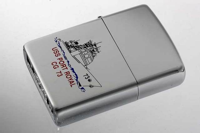 Zippo ジッポー 絶版・1995年製造 USS PORT ROYAL ポート・ロイヤル CG 73 メール便可