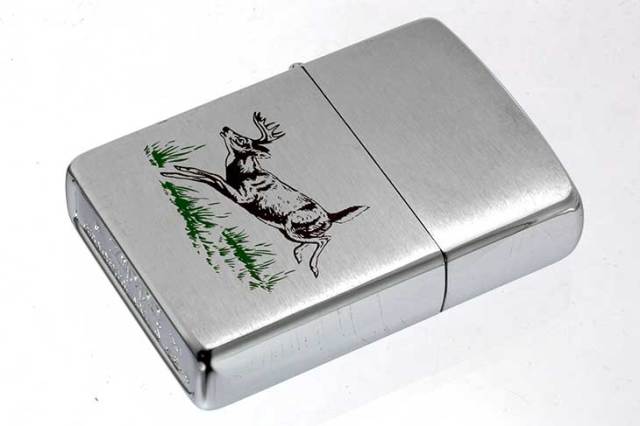 Zippo ジッポー 絶版・1995年製造 動物 牡鹿 DEER メール便可