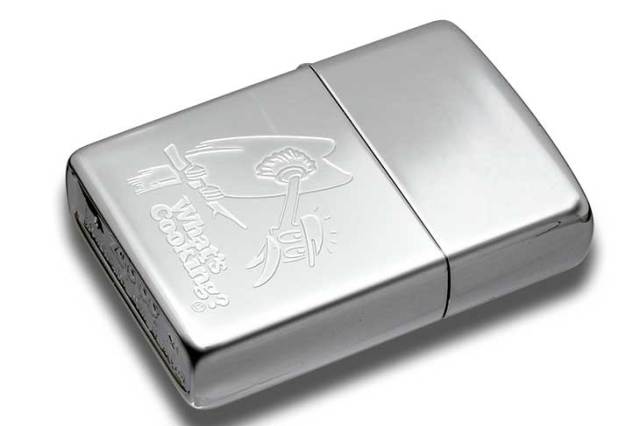 Zippo ジッポー 絶版・1995年製造 What's cooking？ メール便可