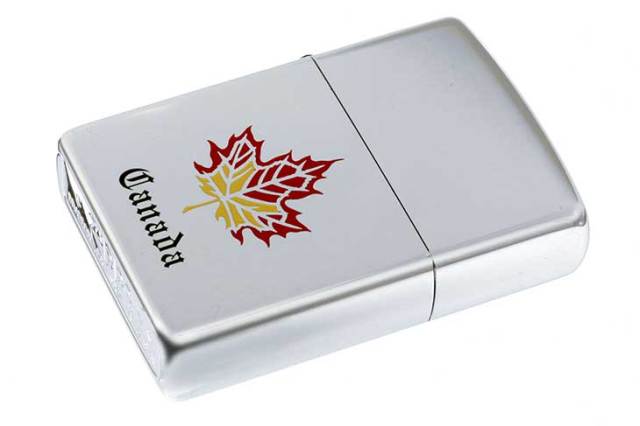 Zippo ジッポー 絶版・1998年製造 Canada カナダ メイプルリーフ 