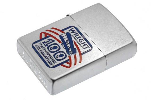 Zippo ジッポー 絶版・2003年製造 ライト兄弟 初飛行100周年記念 メール便可