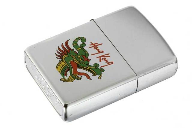 Zippo ジッポー 絶版・1995年製造 Hong Kong 香港 メール便可