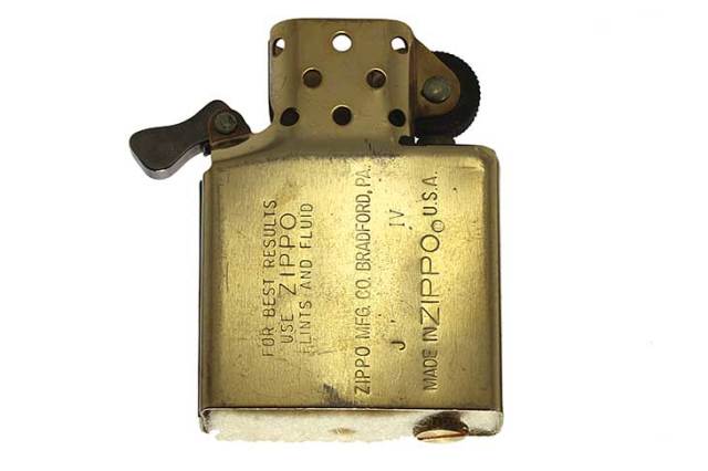 Zippo ジッポー 絶版・1988年製造 インサイドユニット ゴールド メール便可