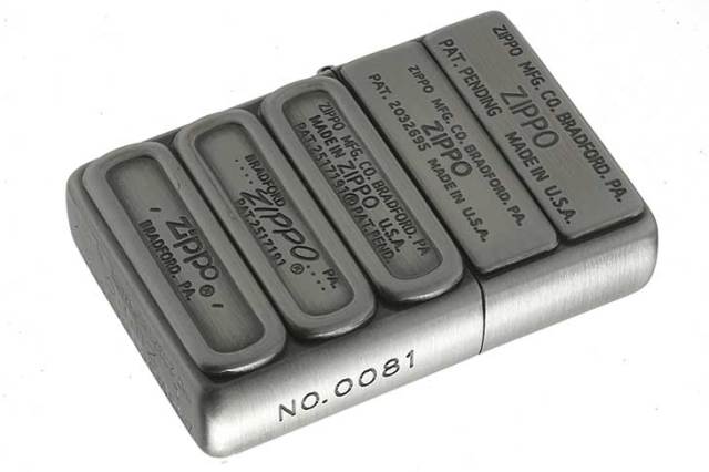 Zippo ジッポー 絶版・1996年製造 ボトムズメタル Bottomz Metal SV