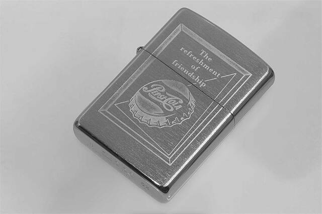 Zippo ジッポー 絶版・2003年製造 PEPSI ペプシ US加工 H メール便可