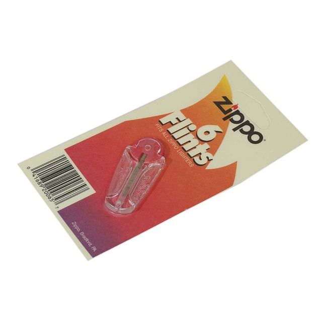 Zippo ジッポー 絶版 旧パッケージ 消耗品 純正品 フリント 発火石 Flints 6個入 メール便可