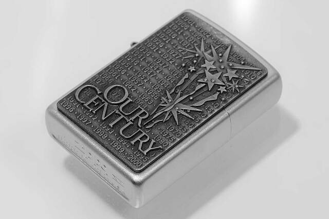Zippo ジッポー 絶版・1999年製造 The last Zippo collectible of the 20th century OUR CENTURY