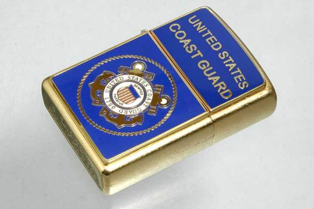 Zippo ジッポー 絶版・2005年 MTB2015G UNITED STATES COAST GUARD 20876 メール便可