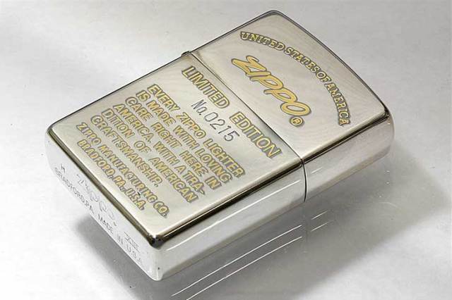 Zippo ジッポー 絶版・1997年製造 ウィンディー柄卓上灰皿付き LIMITED EDITION A No.0215