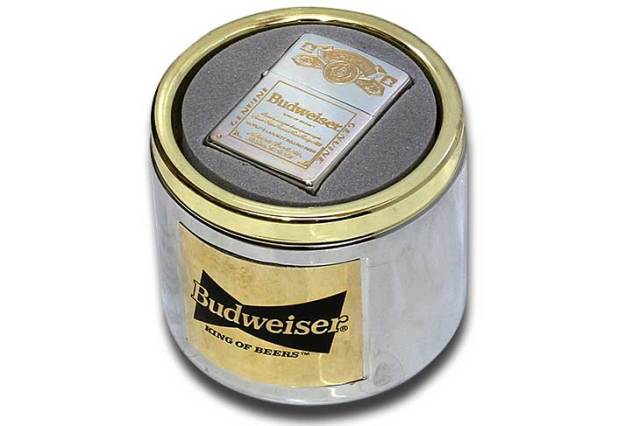 Zippo ジッポー 絶版・1993年製造 Budweiser KING OF BEERS 卓上