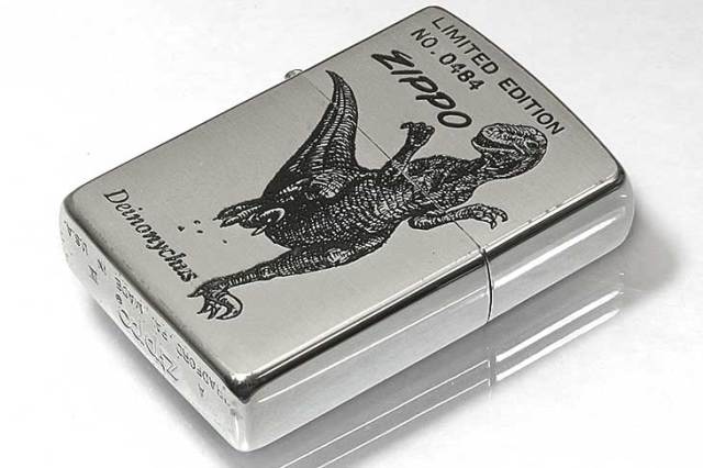 Zippo ジッポー 絶版・1993年製造 Dinosaur collection LIMITED EDITION ダイナソーコレクション No.0484