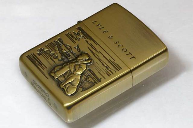 Zippo ジッポー 絶版・1991年製造 LYLE＆SCOTT ライル＆スコット 
