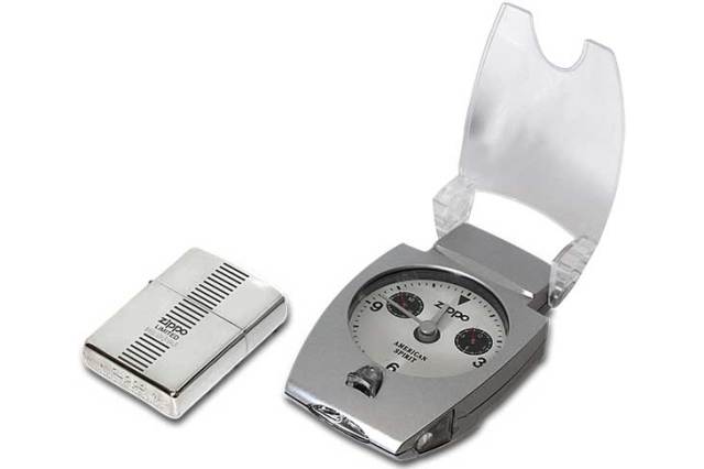 Zippo ジッポー 絶版・2001年製造 限定カジュアル腕時計付き LIMITED No.0696