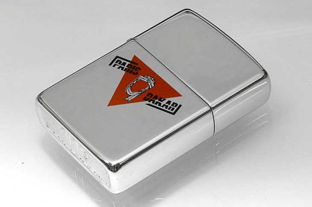 Zippo ジッポー 絶版・1991年製造 PARIS DAKAR パリダカ B メール便可