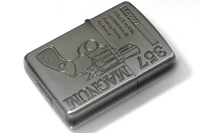 Zippo ジッポー 絶版・1994年製造 HAND SHOT ZIPPO 357 MAGNUM