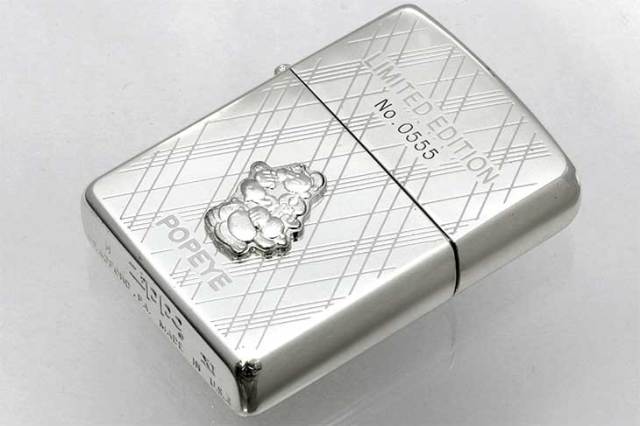 Zippo ジッポー 絶版・1995年製造 ポパイ POPEYE LIMITED EDITION No.0555