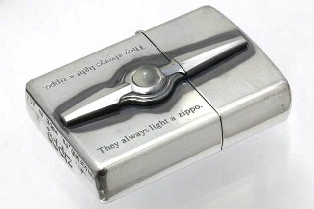 Zippo ジッポー 絶版・1993年製造 ムーンストーン 化粧箱損傷あり A