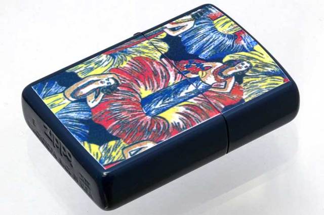 Zippo ジッポー 絶版・1997年製造 HAWAIIAN COLLECTION A メール便可