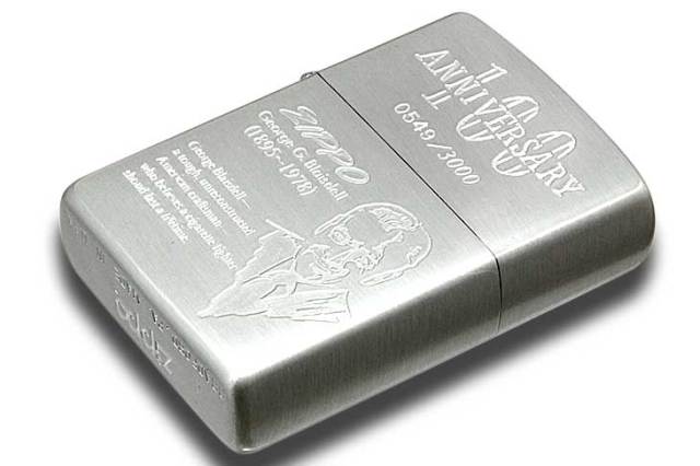 Zippo ジッポー 絶版・1994年製造 George G Blaosdell 100th Anniversary No.0549
