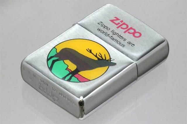 Zippo ジッポー 絶版・1994年製造 あら不思議？ トナカイ メール便可