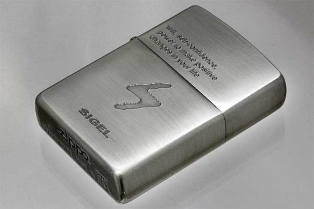 Zippo ジッポー 絶版・1998年製造 ルーン文字 SIGEL メール便可