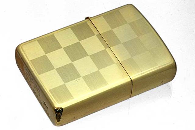 Zippo ジッポー 絶版・1996年製造 チェック 2GS-CK2 メール便可