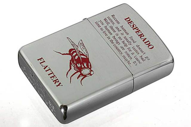 Zippo ジッポー 絶版・1998年製造 DESPERADO FLATTERY メール便可