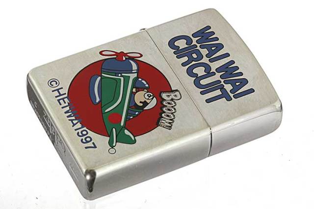 Zippo ジッポー 絶版・1998年製造 HEIWA WAIWAI CIRCUIT SP 八べぇ メール便可