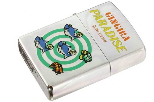 Zippo ジッポー 絶版・1997年製造 三洋物産 GINGIRA PARADISE リーチ メール便可