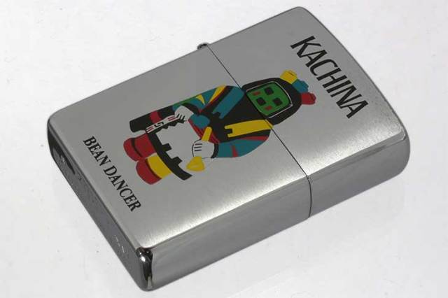 Zippo ジッポー 絶版・2000年製造 KACHINA BEAN DANCER メール便可
