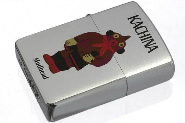 Zippo ジッポー 絶版・2000年製造 KACHINA Mudhead メール便可