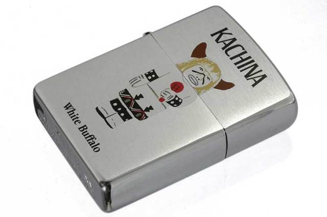 Zippo ジッポー 絶版・1999年製造 KACHINA White Buffalo メール便可