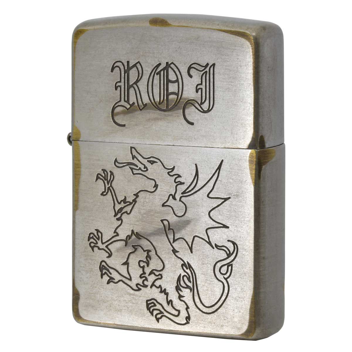 Zippo ジッポー 中世 騎士道 ユーズド仕上げ シヴァルリー Chiualry 2UD-ROI メール便可