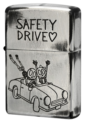Zippo ジッポー FUNNY SKULL 2UDS-DRIVE メール便可