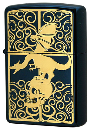 Zippo ジッポー GRIM 2BLG-DRSKL メール便可
