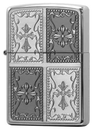 Zippo ジッポー Donble Cross 2PTBN-CRO