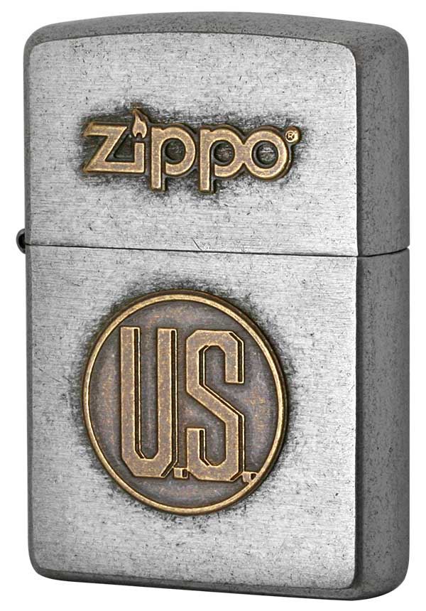 Zippo ジッポー LOGO METAL ロゴメタル 2SFM-US メール便可