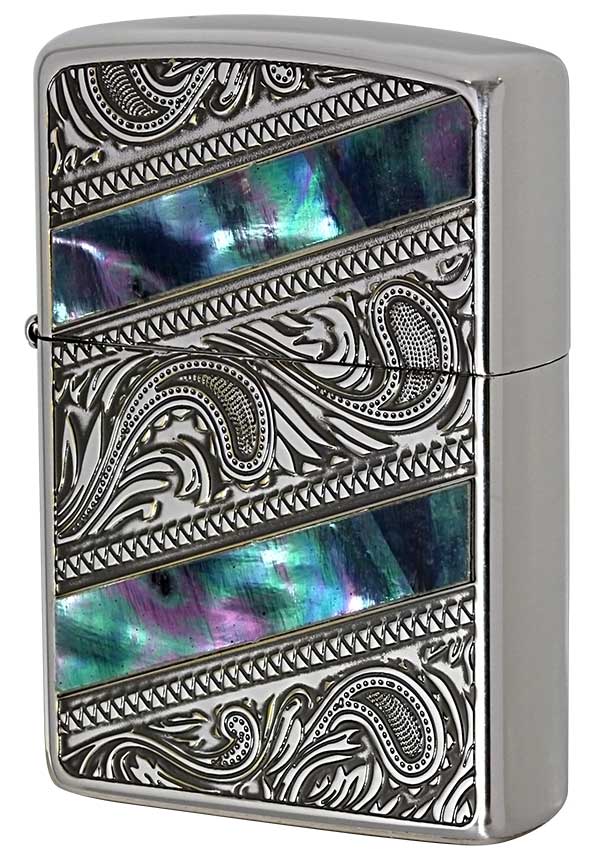Zippo ジッポー Shell＆Arabesque 貝貼り＆アラベスク 2SISHELL-ARB メール便可