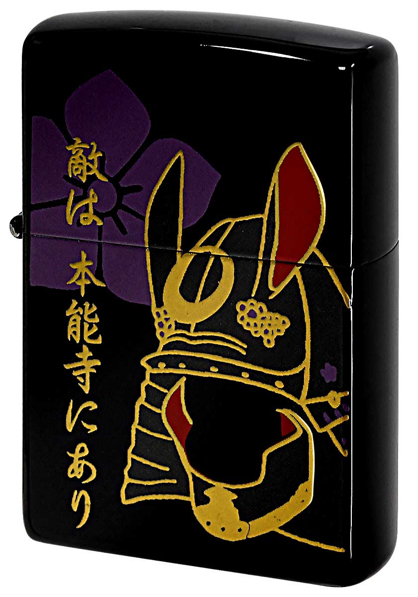 Zippo ジッポー 本金蒔絵シリーズ 明智光秀 2LA-MITSUHIDE1