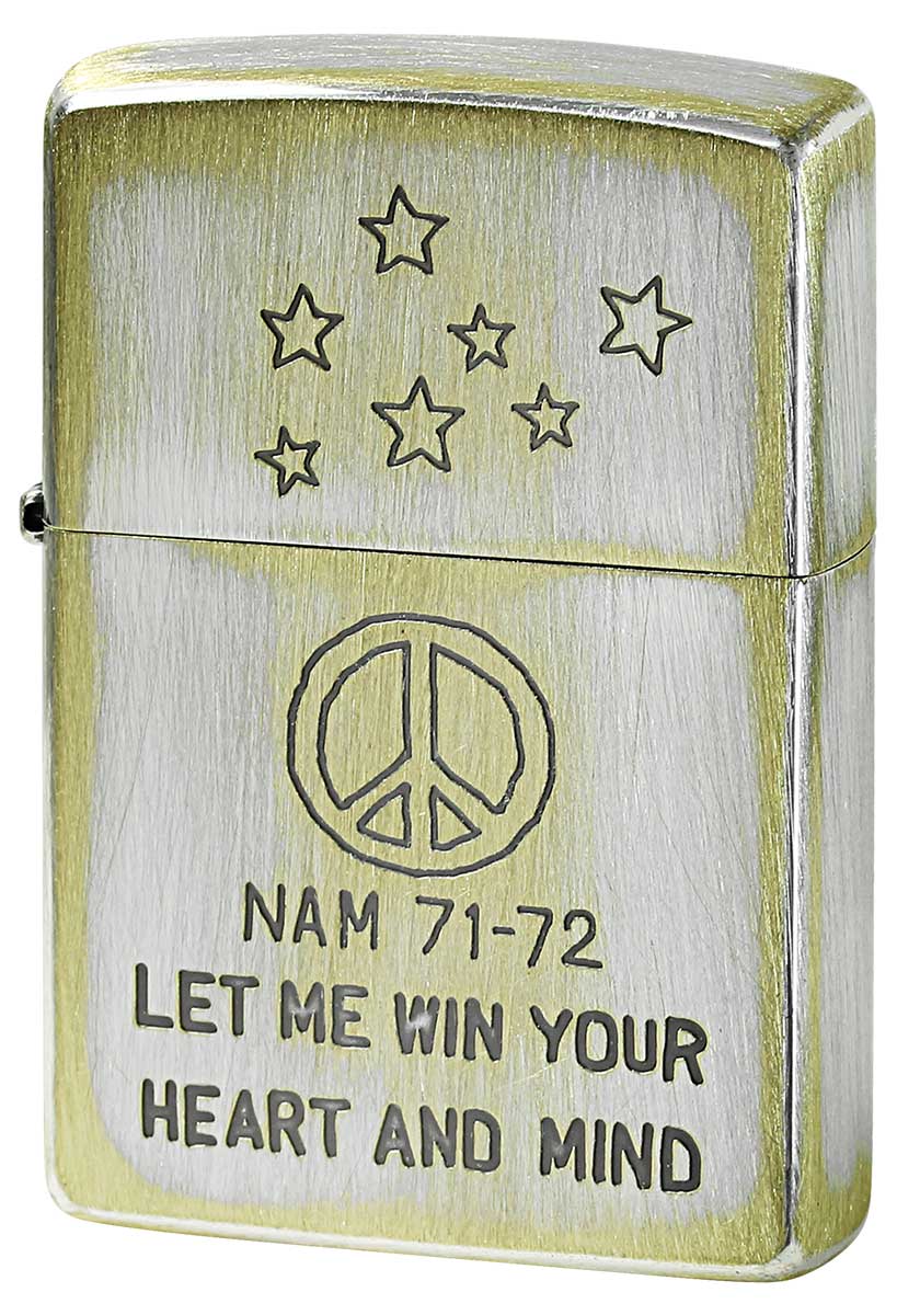 Zippo ジッポー USED FINISH Vietnamese style ベトナム風 2UDN-7172 メール便可