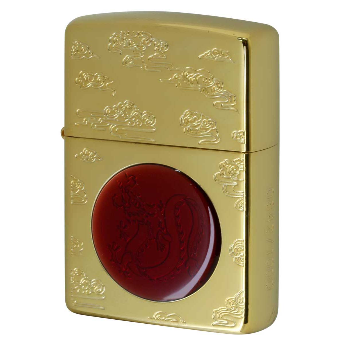 Zippo ジッポー 限定1,000個 アジア限定 旧正月 龍 ドラゴン 干支モデル THE YEAR OF DRAGON COLLECTIBLE MODEL 金メッキ レッドエポ CZA-3-27A
