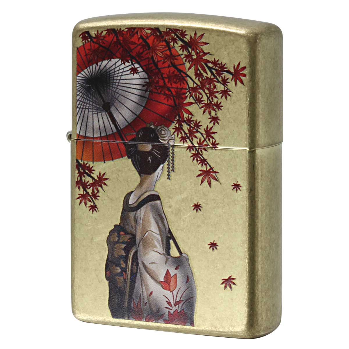 Zippo ジッポー JAPANESOUE 和柄 舞妓 日本 芸子 伝統 2BB-MAIKO