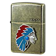 Zippo ジッポー ネイティブアメリカン メタル Native Americans Metal 真鍮バレル 63500298