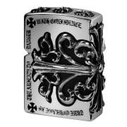 Zippo ジッポー クロス 十字架 フルメタル ジャケット 3面連続 シルバー Full Metal Jacket CROSS 2FMJ-SIDECRSS20