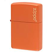 Zippo ジッポー レンジ マット ジッポ ロゴ Orange Matte Zippo Logo 231ZL メール便可