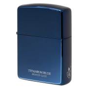 Zippo ジッポー アーマー チタニューム ブルー ポリッシュ 鏡面 Titanium series  16-BLTT メール便可