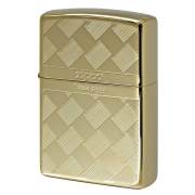 Zippo ジッポー 網目模様 両面加工 つむぎ ゴールド Tsumugi MESH 2G-MESH メール便可