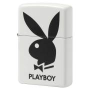 Zippo ジッポー プレイボーイ バニー うさぎ ロゴ ホワイト PLAYBOY logo White Z214-104661 メール便可