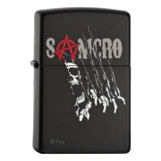 ヨーロッパ直輸入Zippo ジッポー サンズ・オブ・アナーキー アメリカドラマ フォックス FOX Sons of Anarchy プリント加工 60000696 メール便可